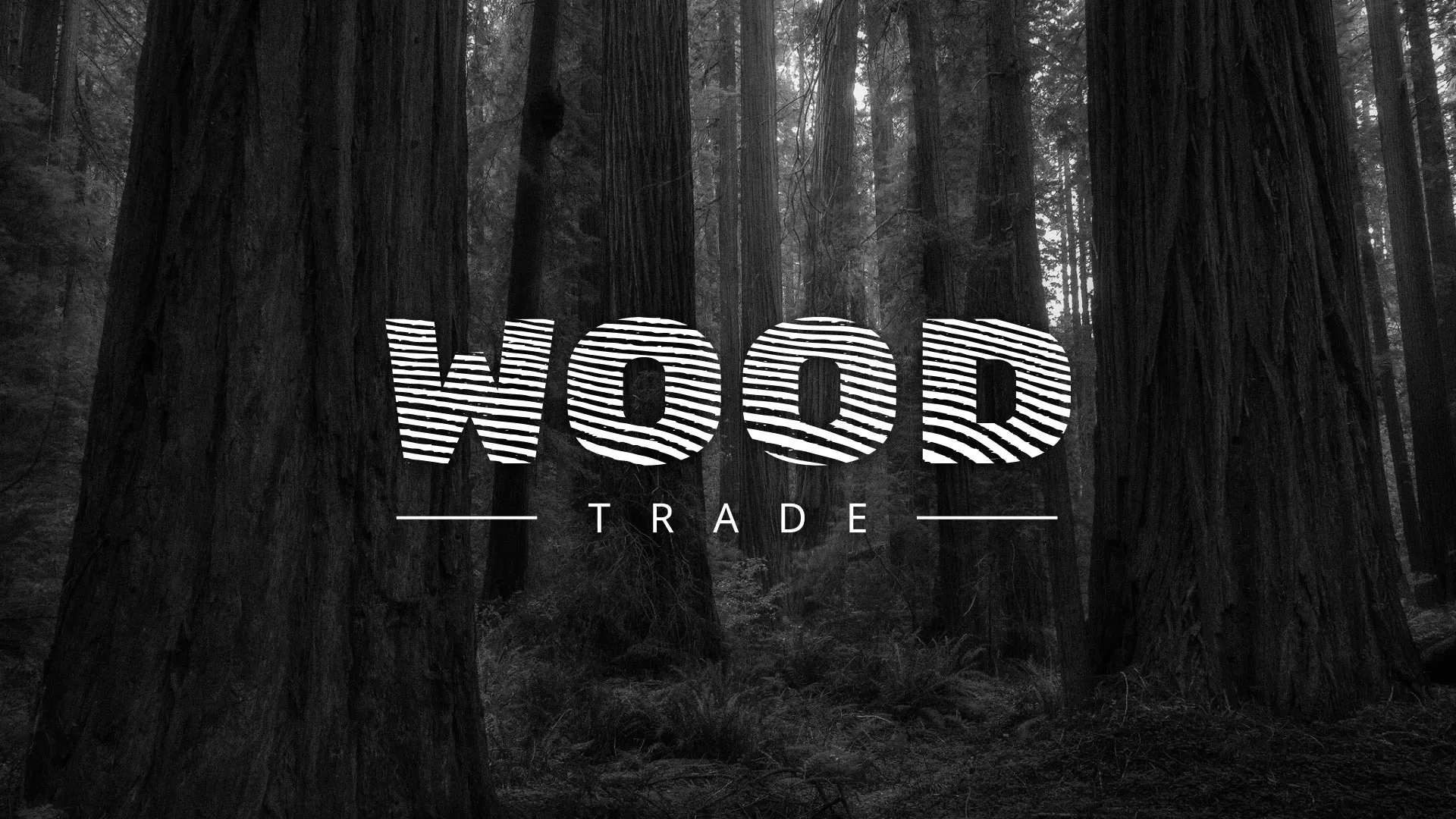 Разработка логотипа для компании «Wood Trade» в Кохме
