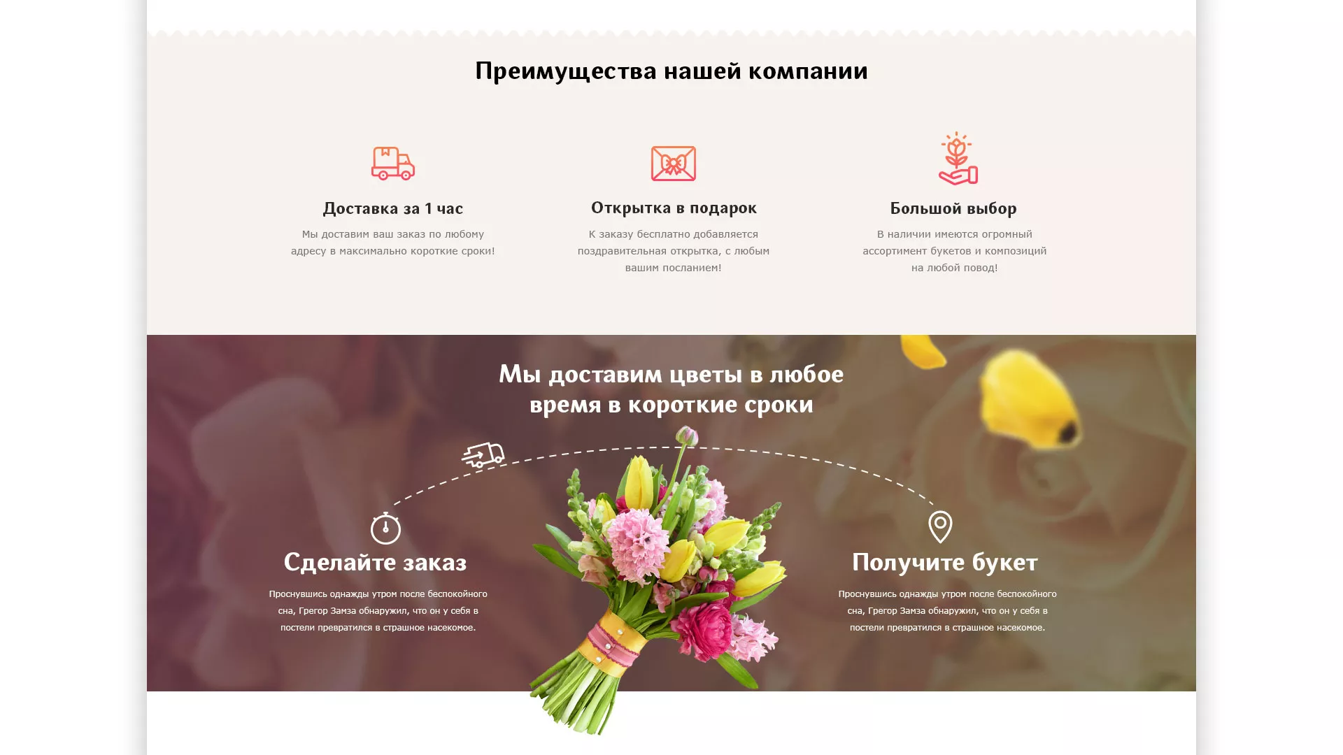 Создание интернет-магазина «Букет-онлайн» по цветам в Кохме
