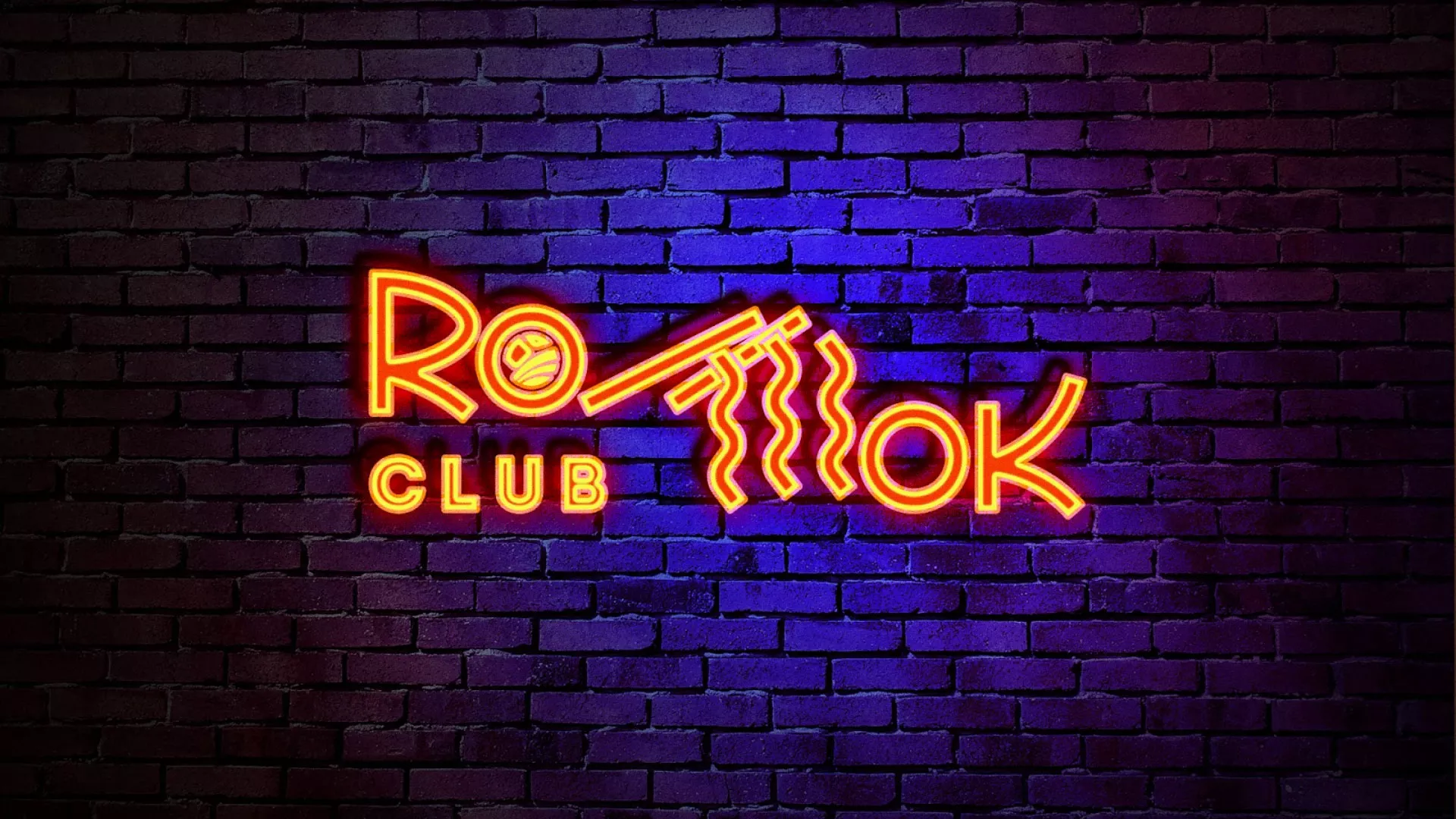 Разработка интерьерной вывески суши-бара «Roll Wok Club» в Кохме