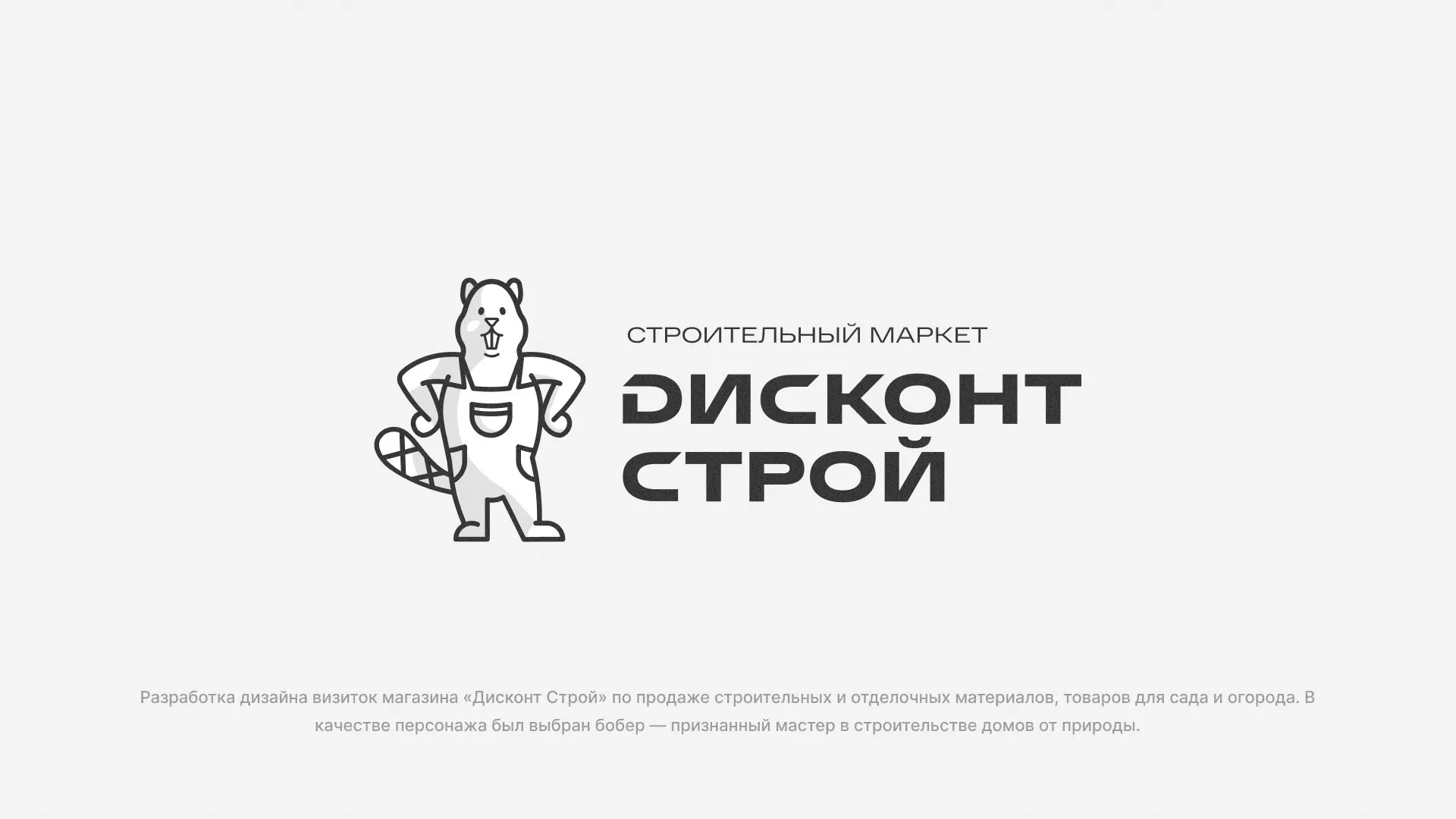 Разработка дизайна визиток магазина «Дисконт Строй» в Кохме