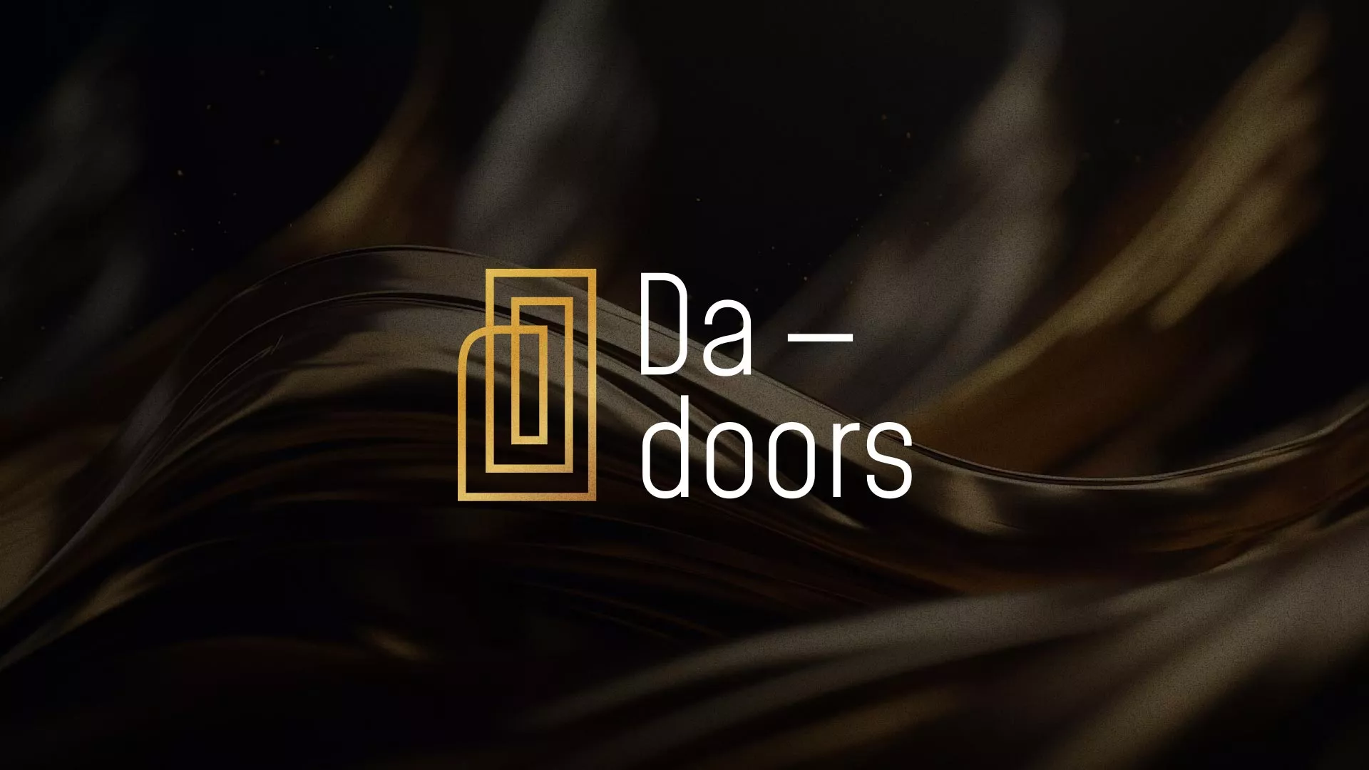 Разработка логотипа для компании «DA-DOORS» в Кохме